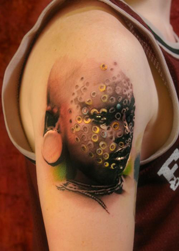 Tattoos - Joshua Carlton - African Portrait